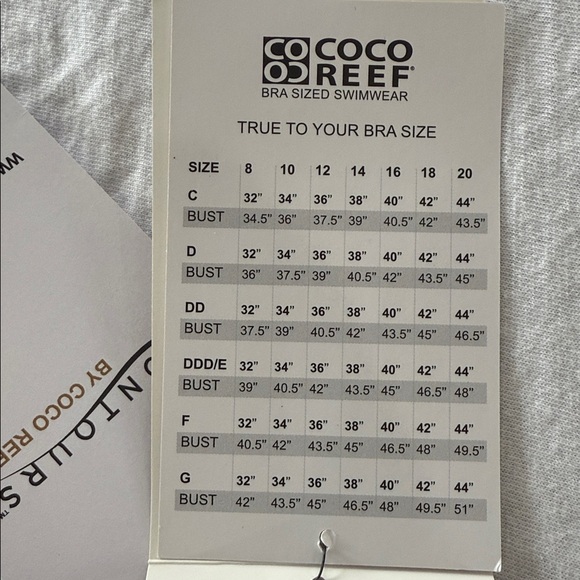 Contours by Coco Reef Shapemaker Black One Piece Swimsuit Size 8/32C/D NWT - Picture 6 of 16